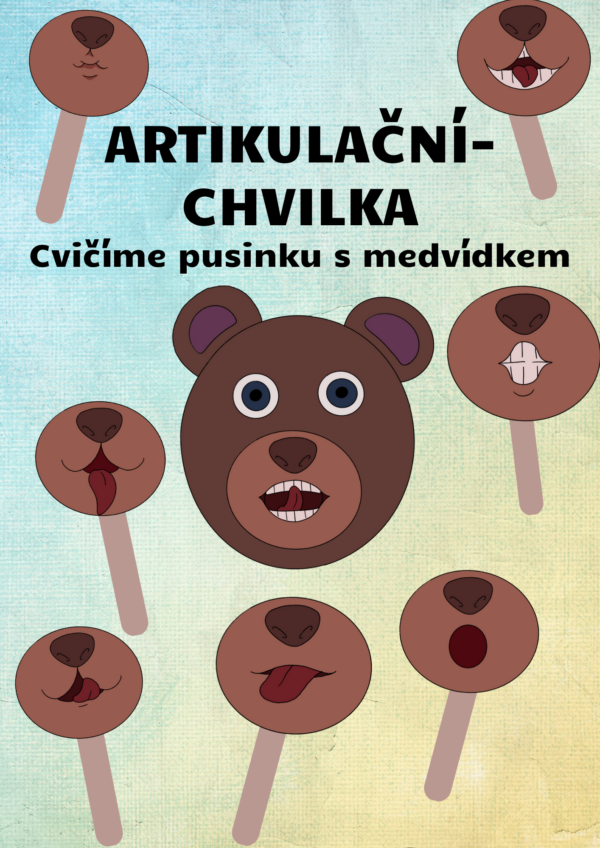 Artikulační chvilka: cvičíme pusinku s medvídkem v pdf