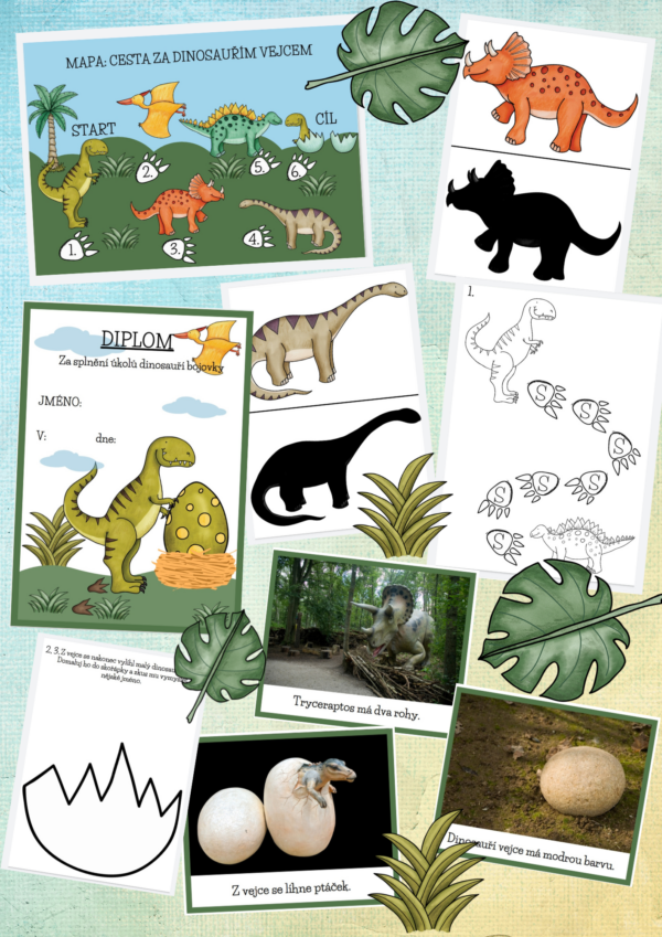 Dinosauří bojovka: Cesta za dinosauřím vejcem v pdf - Image 3