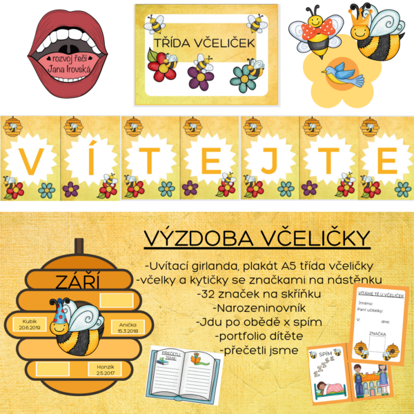 VÝZDOBA DO MŠ-VČELIČKY v pdf