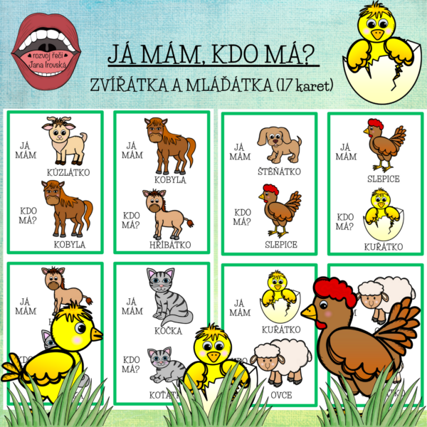 JÁ MÁM, KDO MÁ? (ZVÍŘÁTKA A MLÁĎÁTKA) v pdf