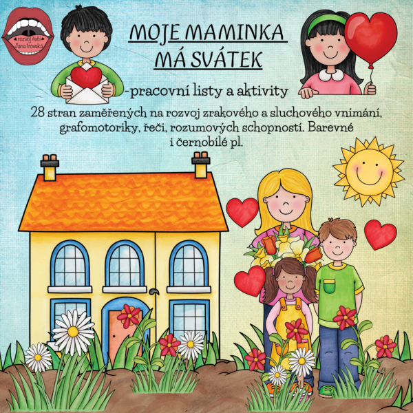 MOJE MAMINKA MÁ SVÁTEK: pracovní listy a aktivity v pdf