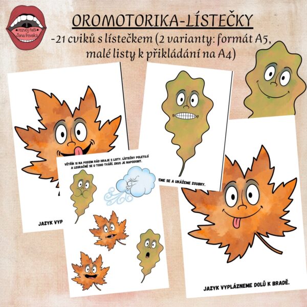 OROMOTORIKA S LÍSTEČKEM v pdf