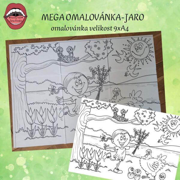 MEGA OMALOVÁNKA-JARO