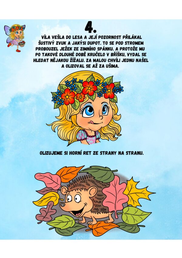 LOGOPEDICKÁ POHÁDKA S JARNÍ VÍLOU (PLOTOVKA) v pdf - Image 5