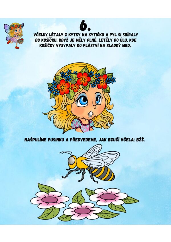 LOGOPEDICKÁ POHÁDKA S JARNÍ VÍLOU (PLOTOVKA) v pdf - Image 4