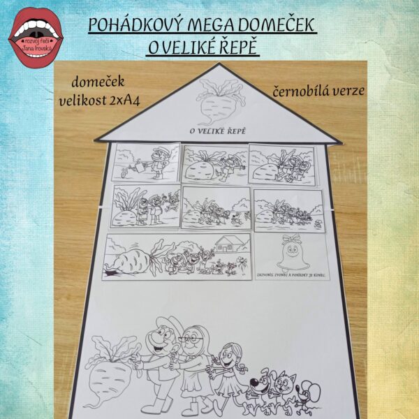 POHÁDKOVÝ MEGA DOMEČEK-ČB: O VELIKÉ ŘEPĚ v pdf