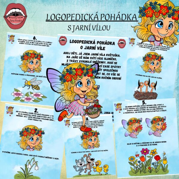 LOGOPEDICKÁ POHÁDKA S JARNÍ VÍLOU (PLOTOVKA) v pdf