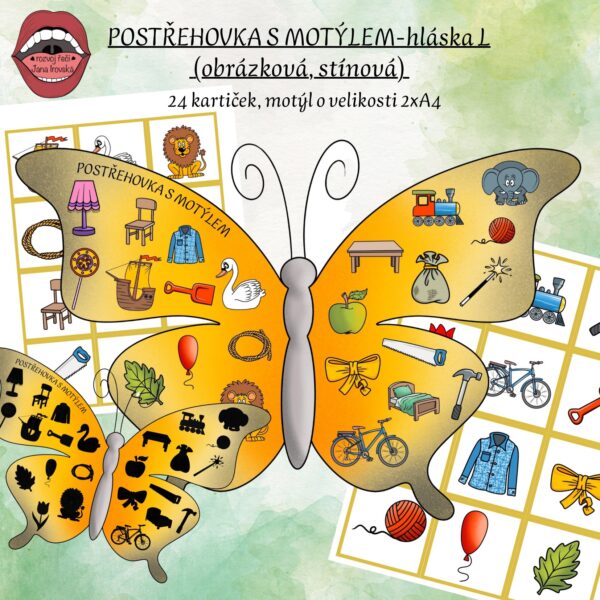 POSTŘEHOVKA S MOTÝLEM (hláska L) v pdf