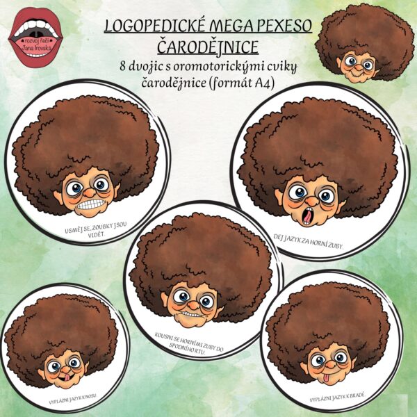 LOGOPEDICKÉ MEGA PEXESO-ČARODĚJNICE v pdf