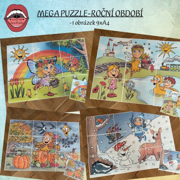 MEGA PUZZLE-ROČNÍ OBDOBÍ v pdf