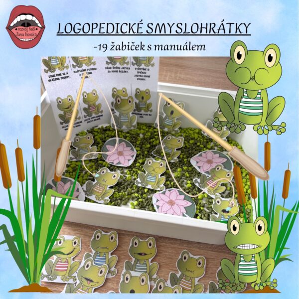 LOGOPEDICKÉ SMYSLOHRÁTKY: ŽABKY v pdf