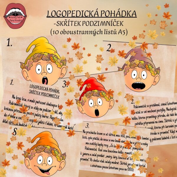 LOGOPEDICKÁ POHÁDKA: SKŘÍTEK PODZIMNÍČEK v pdf