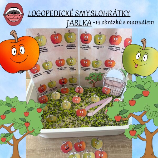 LOGOPEDICKÉ SMYSLOHRÁTKY: JABLÍČKA v pdf