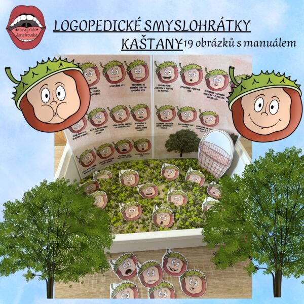 LOGOPEDICKÉ SMYSLOHRÁTKY: KAŠTANY v pdf