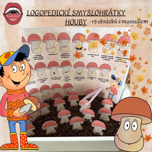 LOGOPEDICKÉ SMYSLOHRÁTKY: HOUBY v pdf