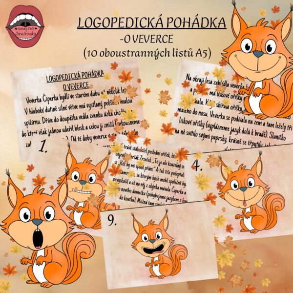 LOGOPEDICKÁ POHÁDKA: O VEVERCE v pdf