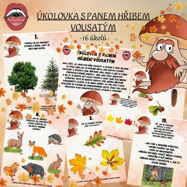 ÚKOLOVKA S PANEM HŘIBEM VOUSATÝM v pdf