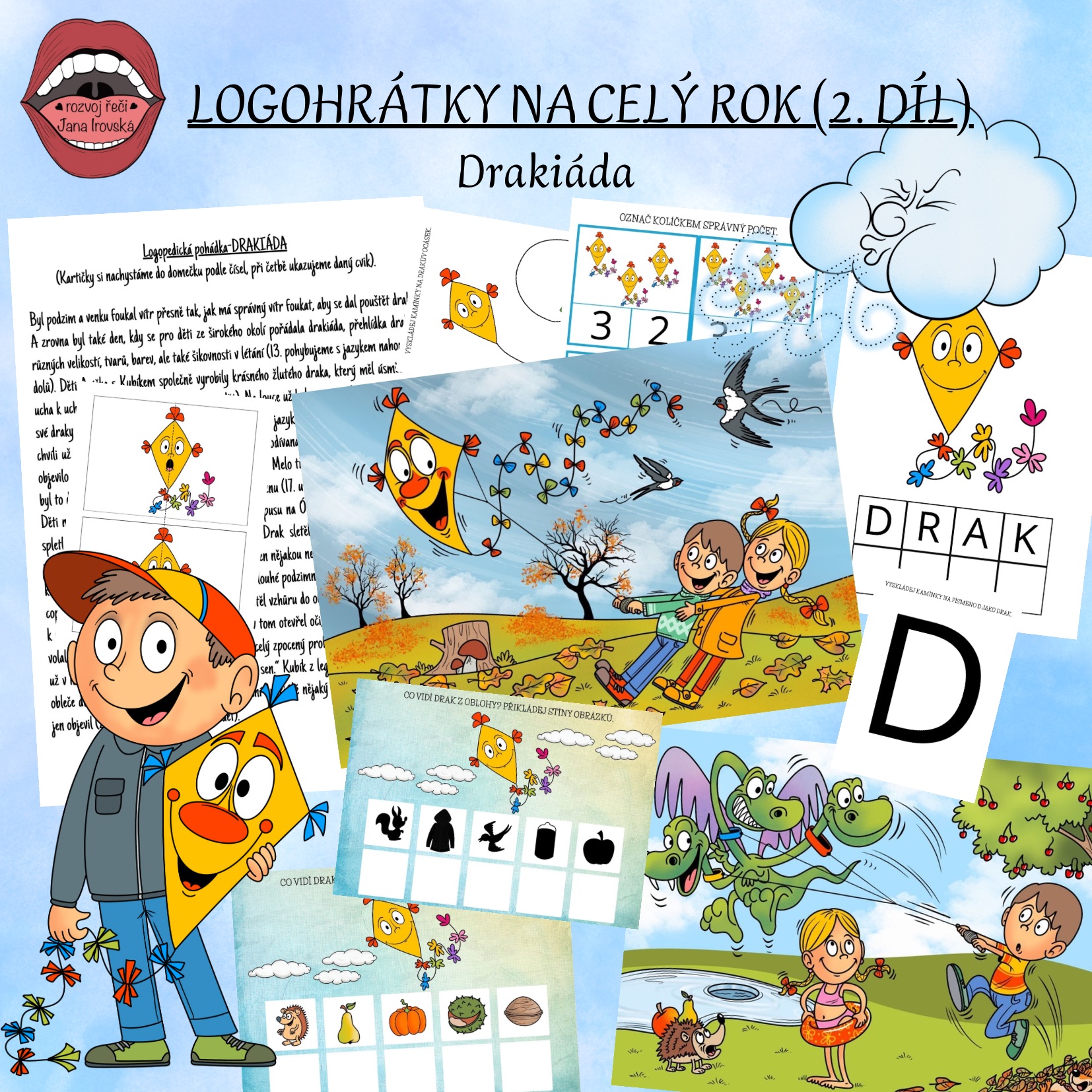 LOGOHRÁTKY NA CELÝ ROK 2. DÍL: DRAKIÁDA